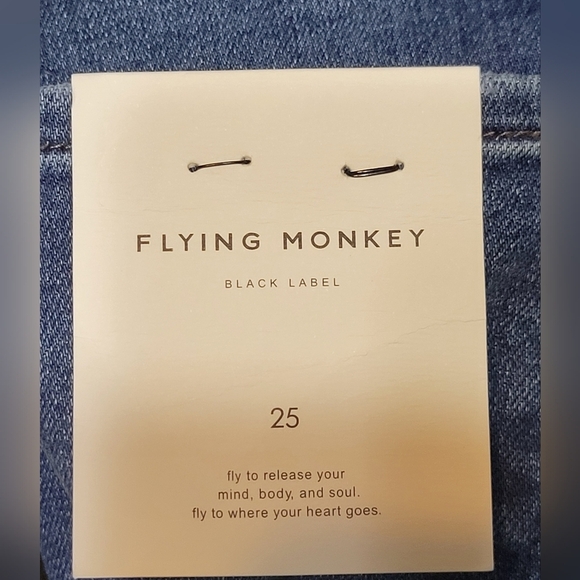 Flying‎ monkey boyfriend jeans Women Size 25 - Picture 11 of 11